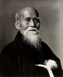 Morihei Ueshiba founder of Aikido