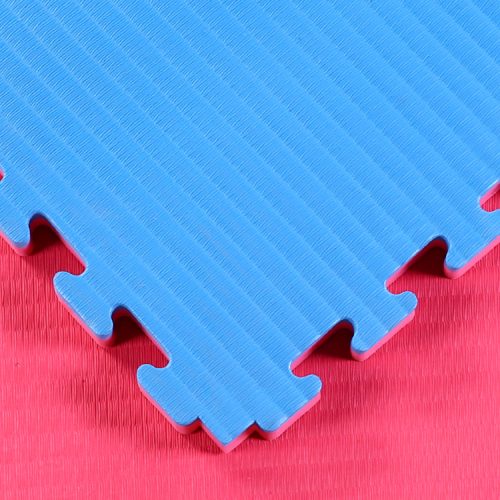 Red Blue 40mm tatami jigsaw mats