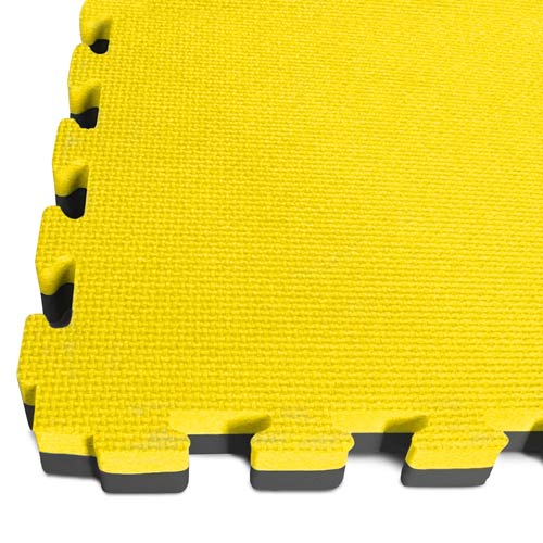 30mm Jigsaw Mats Yellow - Black EVA Puzzle Mats