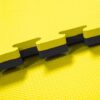 20mm Interlocking Jigsaw Mats - Black / Yellow - Image 4