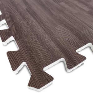 ##Deep Wood Grain Waterproof Anti-Slip Thicken EVA Foam Kids Puzzle Play Mat Floor Pad Covers 2020Modern Carpet 